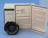 LEICA ZEISS HOLOGON-M 11003 15MM F8 LENS +BOX +FILTER +CAPS +FINDER RARE! MINT!