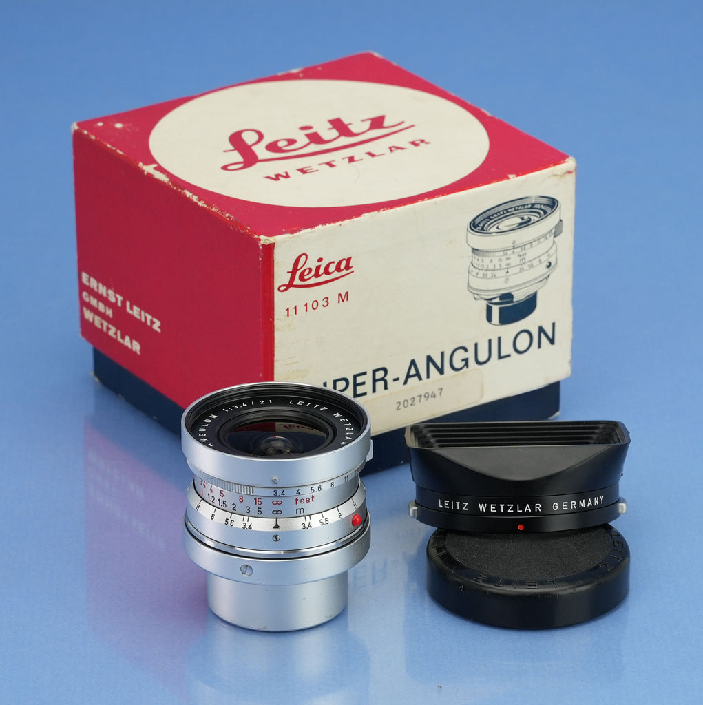フィルムカメラ Leitz SUPER-ANGULON M 21mm f3.4 Leitz Super Angulon-M 21mm F3.4の感想｜うにょーん