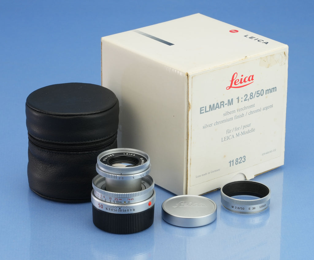 LEICA 美品 ELMAR-M 50mm F2.8 E39 #12549 LEICA 美品 ELMAR-M 50mm F2.8 E39 #12549 - メルカリ