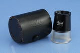 LEICA LEITZ 8X x8 MAGNIFYING 2pc LOUPE MICRO-SCALE DIFFUSER BASE +CASE RARE!