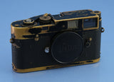 LEICA LEITZ M2 KOOHE 1300 EARLY #990613 BLACK PAINT LEVER REWIND CAMERA BODY