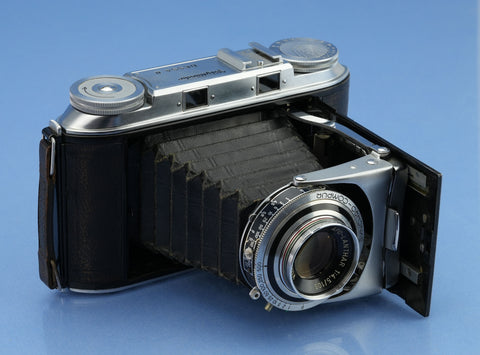 VOIGTLANDER BESSA II APO-LANTHAR 105MM F4.5 6X9 MEDIUM FORMAT CAMERA V2 NICE!