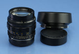 LEICA NOCTILUX 50MM F1.2 11820 LENS +SHADE RARE 1st BATCH EARLY THICK RIM