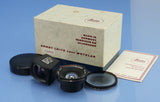 LEICA ZEISS HOLOGON-M 11003 15MM F8 LENS +BOX +FILTER +CAPS +FINDER RARE! MINT!