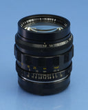 LEICA NOCTILUX 50MM F1.2 11820 LENS +SHADE RARE 1st BATCH EARLY THICK RIM