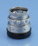 LEICA LEITZ 50MM SUMMICRON F2 CHROME DUAL RANGE M LENS 11918 SOMNI +EYES +CAPS
