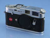 LEICA LEITZ M4-P 10416 70 JAHRE CHROME RANGEFINDER CAMERA +BOX +PAPERS NICE!