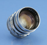 VOIGTLANDER VINTAGE 50MM NOKTON F1.5 LEICA LTM SM LENS +CAP +M RING MINT! WOW!