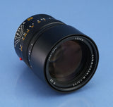 LEICA LEITZ 90MM SUMMICRON-M F2 11136 VERY LATE # PRE APO ASPH BLACK M LENS +UVA