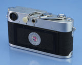 LEICA LEITZ M3 DS IGEMO 10150 BETRIEBSK #1081 INTERNAL CHROME CAMERA BODY RARE!