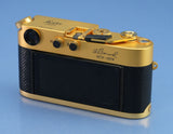 LEICA LEITZ M4-2 GOLD 100 JAHRE M 10420 RANGEFINDER CAMERA BODY +CAPS MINT