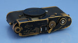 LEICA LEITZ M2 KOOHE 1300 EARLY #990613 BLACK PAINT LEVER REWIND CAMERA BODY
