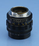 LEICA NOCTILUX 50MM F1.2 11820 LENS +SHADE RARE 1st BATCH EARLY THICK RIM