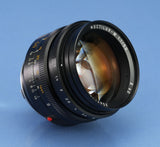 LEICA LEITZ 50MM NOCTILUX-M F1 11821 3rd V LATE# E60 LENS +12539 SHADE +BOX MINT