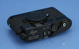 LEICA LEITZ MP-118 ORIGINAL 1957 BLACK PAINT IMOOP RANGEFINDER CAMERA +PAPERS!
