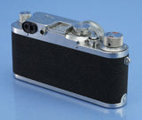 LEICA LEITZ IIIC IIIF SHARK SKIN SELF TIMER UPGRADE CAMERA +50MM SUMMITAR +ORAKO