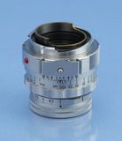 LEICA LEITZ 50MM SUMMICRON F2 CHROME DUAL RANGE M LENS 11918 SOMNI +EYES +CAPS