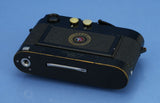LEICA LEITZ MP-118 ORIGINAL 1957 BLACK PAINT IMOOP RANGEFINDER CAMERA +PAPERS!