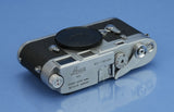 LEICA LEITZ M3 10150 IGEMO SS RANGEFINDER CAMERA BODY #1001008 +CAP +BOX NICE