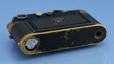 LEICA LEITZ M2 KOOHE 1300 EARLY #990613 BLACK PAINT LEVER REWIND CAMERA BODY