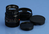 LEICA MP CLASSIC BLACK PAINT RANGEFINDER SET +50MM SUMMICRON F2 10317 +BOX MINT!
