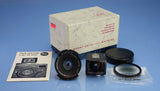 LEICA ZEISS HOLOGON-M 11003 15MM F8 LENS +BOX +FILTER +CAPS +FINDER RARE! MINT!