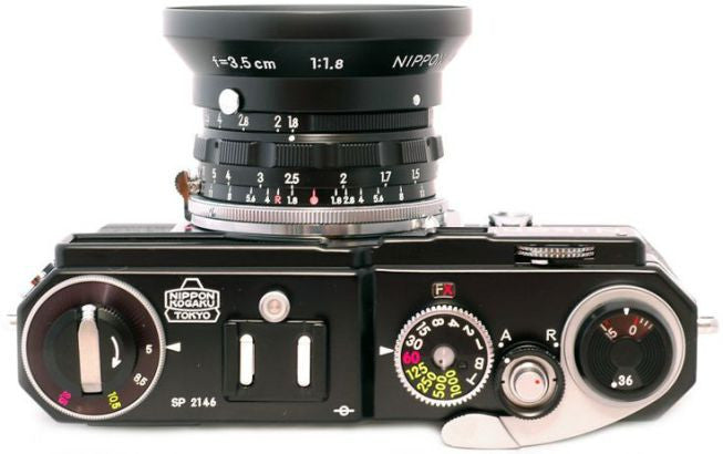 Nikon SP black paint Limited Edition set…Very cool retro remake!