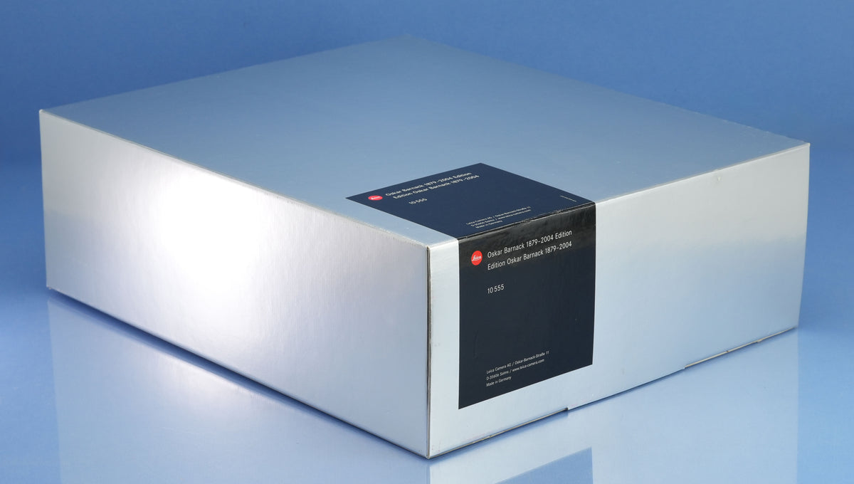 LEICA O 0 SERIES 10555 OSKAR BARNACK 125TH COMMEMORATIVE EDITION CAMERA SET