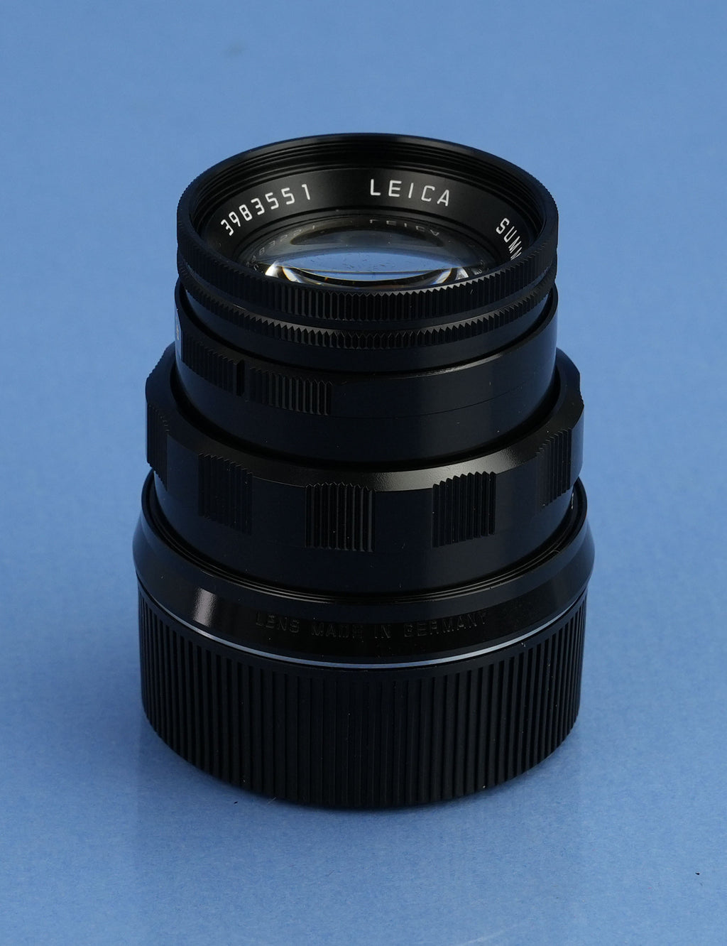 LEICA MP CLASSIC SCHWARZER LACKIERTER ENTFERNUNGSFOLIE-SET + 50MM SUMMICRON F2 10317 + BOX MINT!