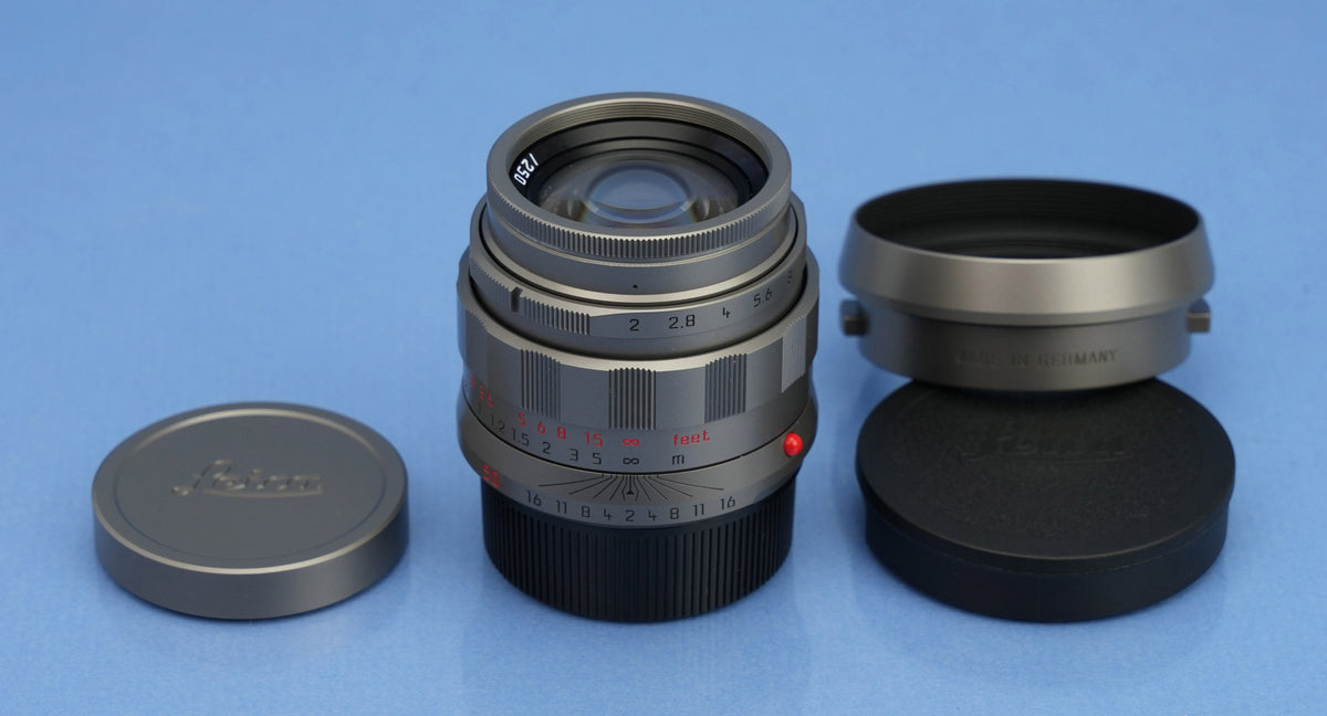 LEICA M-A TITAN SET TITANIUM 10372 +50MM APO-SUMMICRON-M ASPH F2 RARE XX/250 NEW