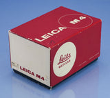 LEICA LEITZ M4 10400 CHROME RANGEFINDER CAMERA BODY +BOX +L SEAL +PAPERS MINT!
