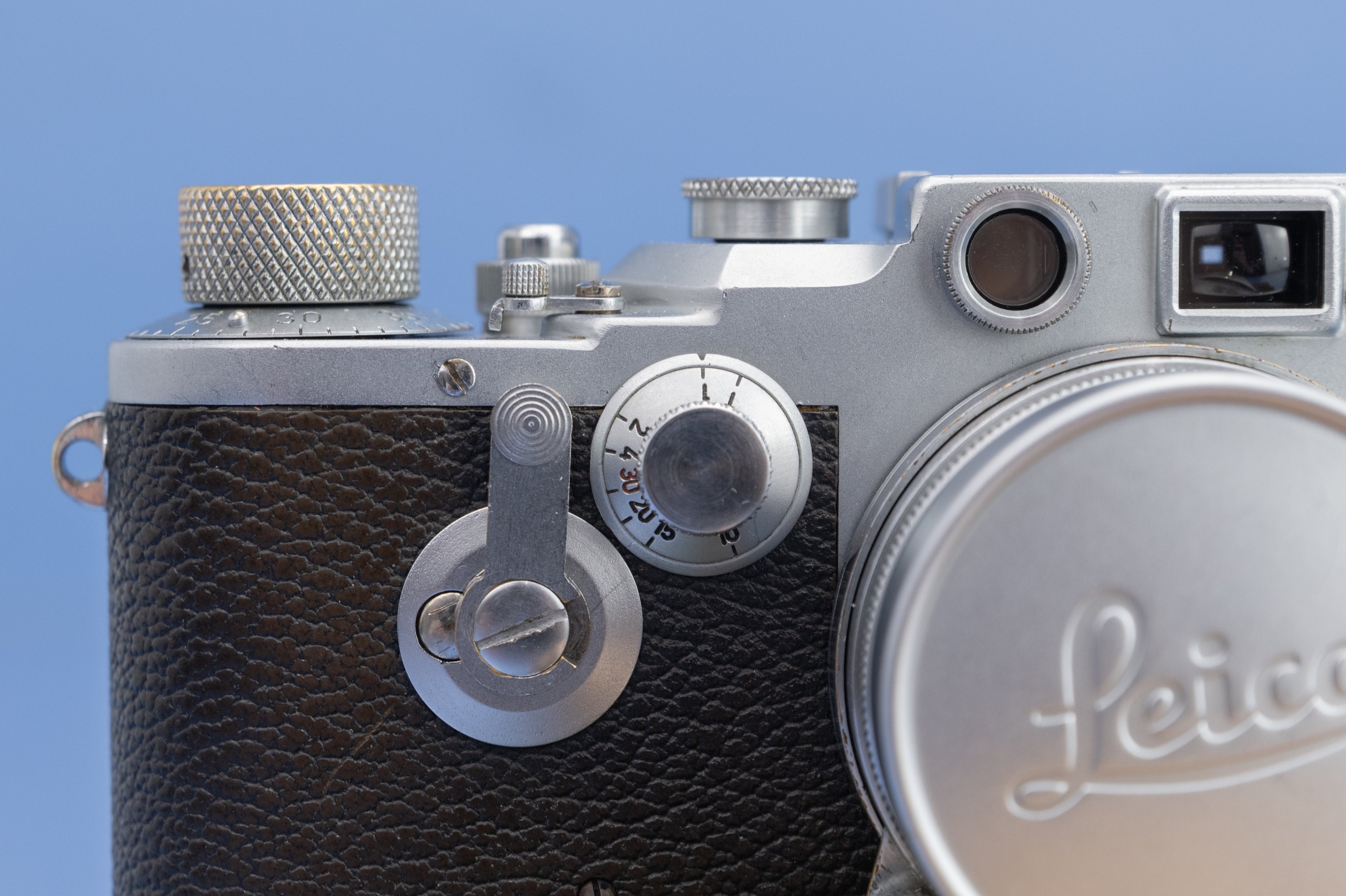 LEICA LEITZ ORIGINAL IIID RANGEFINDER CAMERA BODY #360107 +50MM F2 SUMMITAR RARE