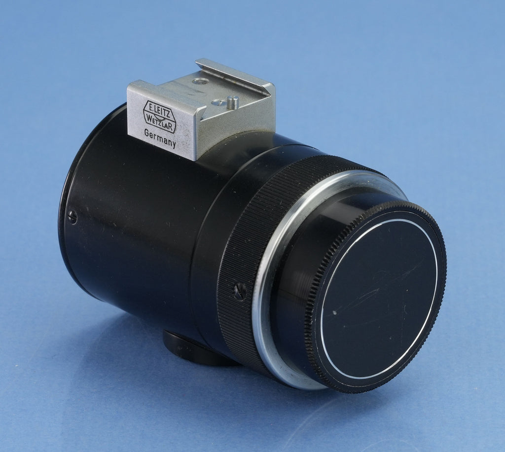 LEICA LEITZ 200MM F4.5 TELYT VISOFLEX VISO I LENS SET +SHADE, FINDER, x3 FILTER+