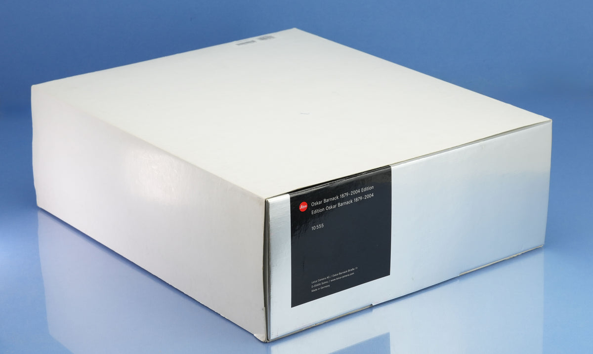 LEICA O 0 SERIES 10555 OSKAR BARNACK 125TH COMMEMORATIVE EDITION CAMERA SET