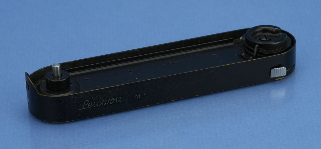 LEICA LEITZ MP-118 ORIGINAL 1957 SCHWARZE LACKIERUNG IMOOP ENTFERNUNGSFONKAMERA + PAPIERE!