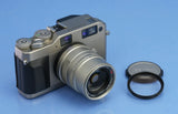 CONTAX G1 AUTO FOCUS RANGEFINDER CAMERA BODY +ZEISS 90MM F4 SONNAR G LENS