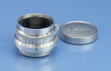 LEICA LEITZ 35MM SUMMARON F2.8 CHROME SIMOO SCREW MOUNT LTM SM LENS PROPER 1M