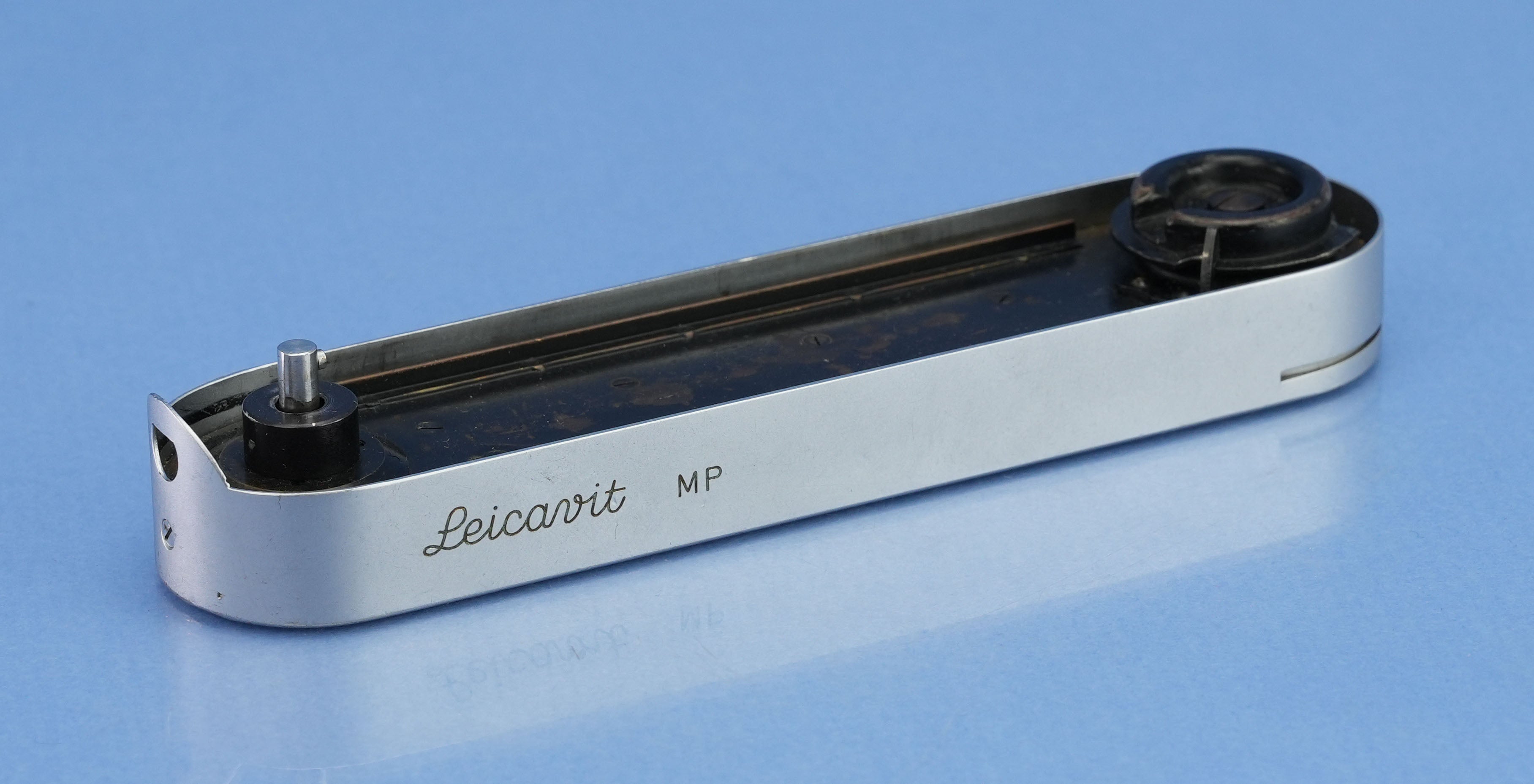LEICA LEICAVIT MP M2 SYOOM-M ORIGINAL VINTAGE CHROME CAMERA RAPID WINDER RARE!