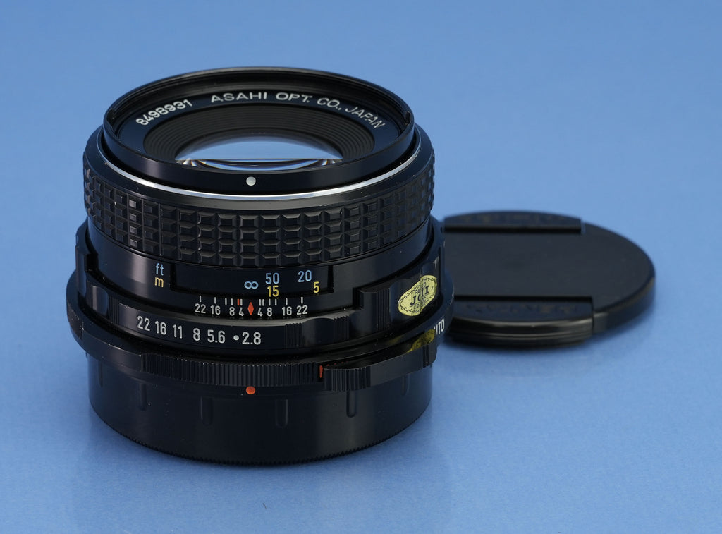 PENTAX SMC 6X7 90MM 2.8 MEDIUM FORMAT SLR LENS LATER VERSION COATINGS +CAPS