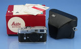 LEICA LEITZ M4 10400 CHROME RANGEFINDER CAMERA BODY +BOX +L SEAL +PAPERS MINT!