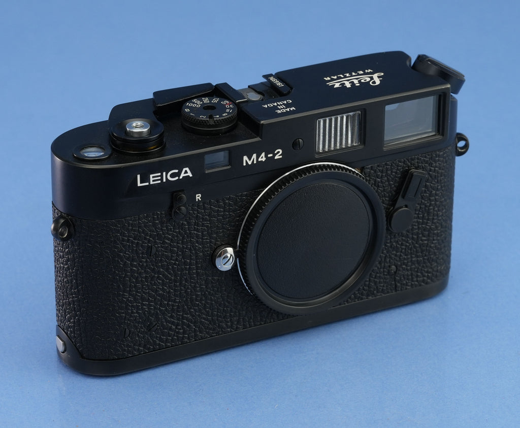 LEICA M4-2 10410 MADE IN CANADA LEITZ WETZLAR SCRIPT CAMERA BODY EARLY RARE!