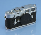 LEICA LEITZ M3 DS 10150 IGEMO CHROME CAMERA BODY TRANSITIONAL #916055 NICE!