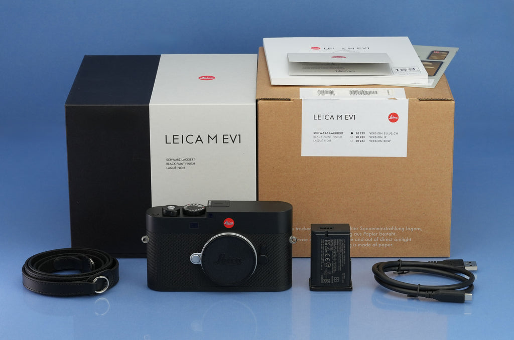 LEICA LEITZ M EV1 BLACK PAINT 20229 MIRRORLESS RANGEFINDER CAMERA BODY MINT!  Setadel Studios Store (14942) 100% positive Seller's other itemsSeller's other items Message