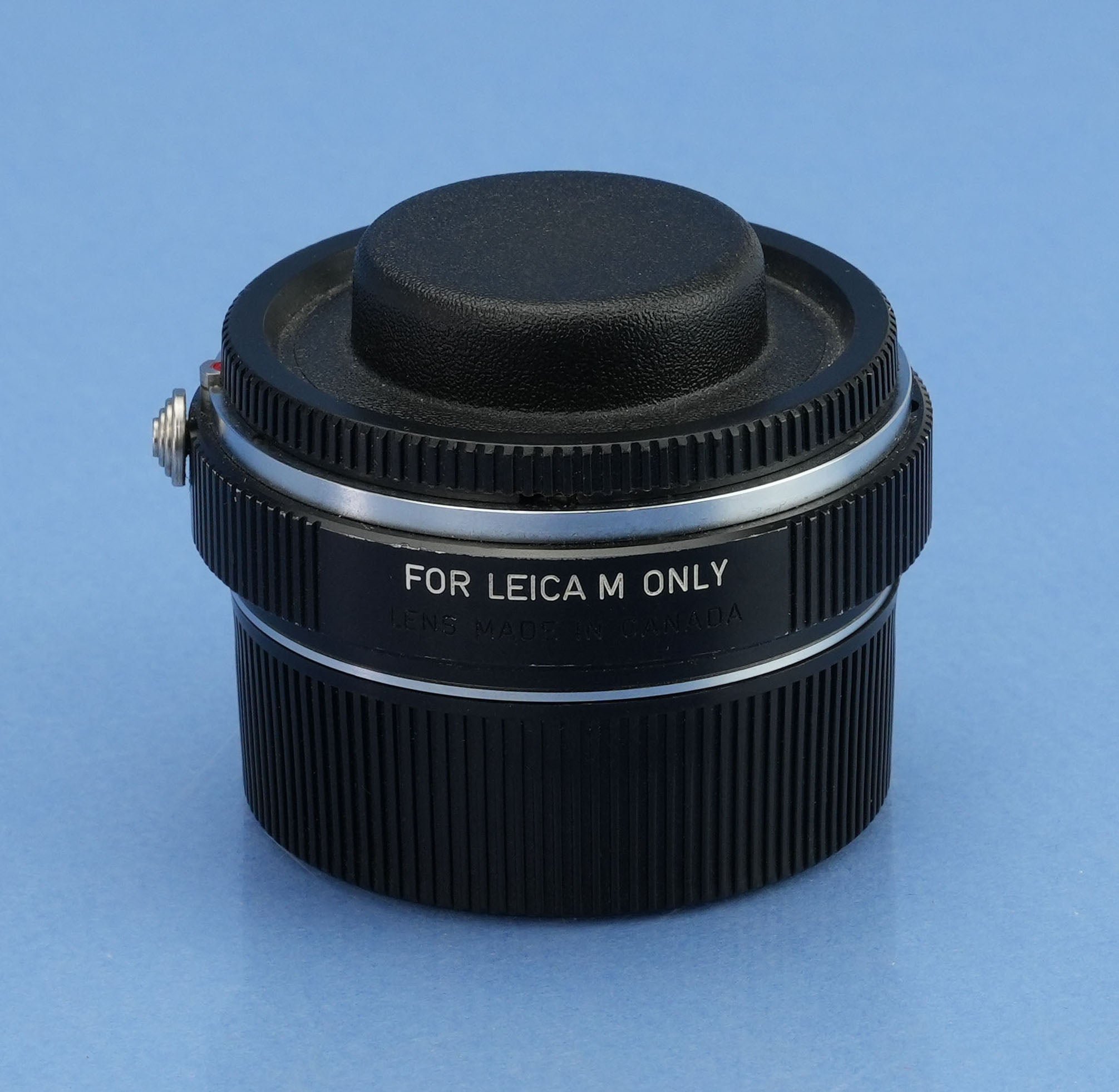 LEICA EXTENDER-M 1.5X ELCAN M LENS TELECONVERTER 11238 RARE PROTOTYPE +CAPS MINT