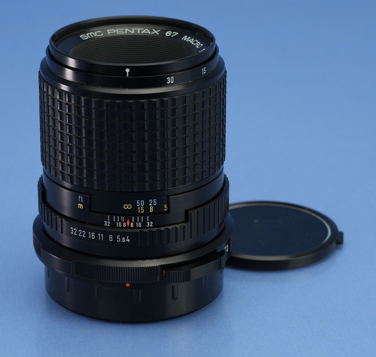 SMC PENTAX 67 MACRO 135MM F4 MEDIUM FORMAT SLR LENS +CAPS CLEAN!