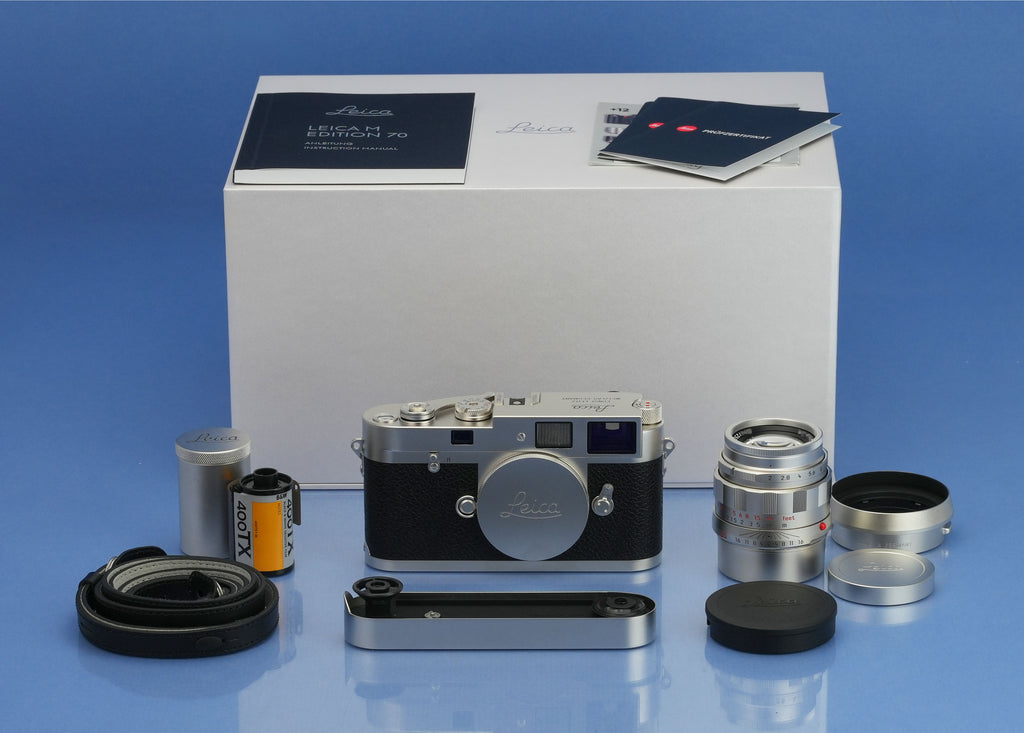 LEICA 10322 M70 PLATINUM EDITION JUBILÄUMSSET +50MM F2 APO-SUMMICRON-M NEU!