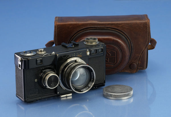 【整備済完動品】Contax Ⅱa CD Sonnar 50mm F2 Contax II + Sonnar 50mm f2 – FLASHBACK CAMERA