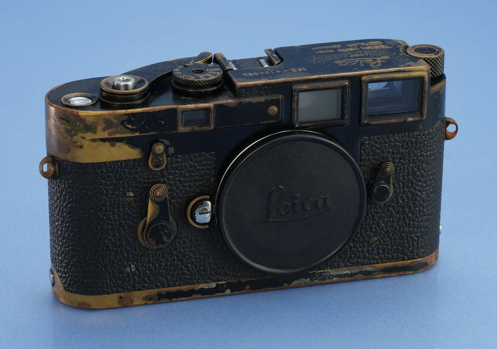 LEICA LEITZ M3 SS BLACK PAINT IGEMO CAMERA BODY #1134082 LAST BATCH 1965 PRETTY!
