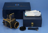 HASSELBLAD 503CX 50TH GOLD BLUE SUPREME CAMERA +80MM CF +A12 +BOX NEW OLD STOCK!