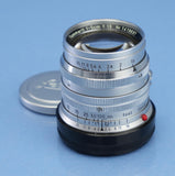 LEICA LEITZ 50MM SUMMARIT F1.5 SOOIA-M 11120 SMALL SCRIPT RARE MIDLAND ELC WOW!